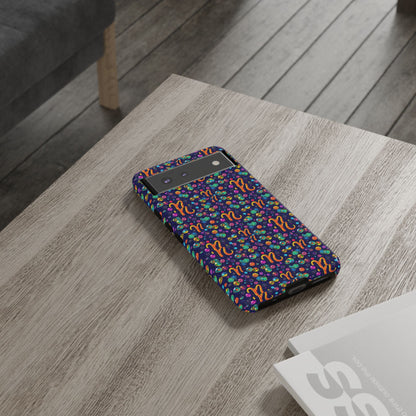 Tough Cases, Aquarius, Zodiac, Bubble Pattern