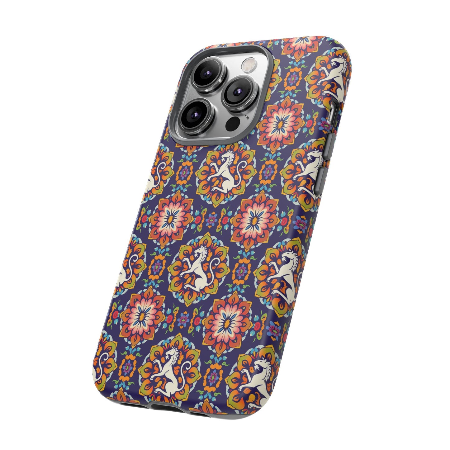 Tough Cases, Virgo, Zodiac v3, Flower Pattern