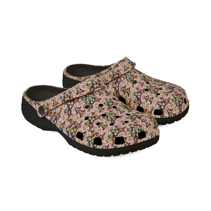 EVA Foam Rubber Shoes, (AOP), Taurus, Zodiac v1, Pattern