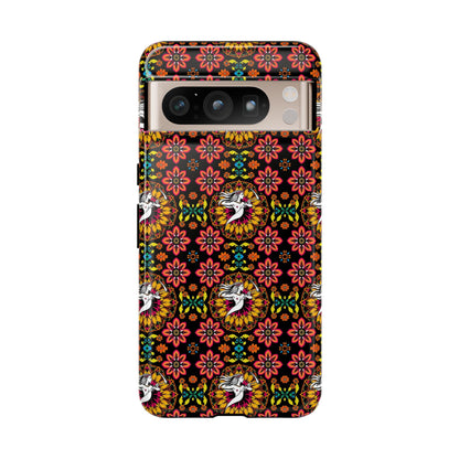 Tough Cases, Sagittarius, Zodiac v2, Flower Pattern