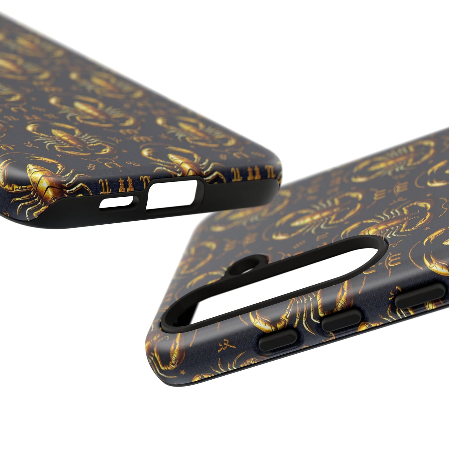 Tough Cases, Scorpio, Zodiac, Metal Pattern
