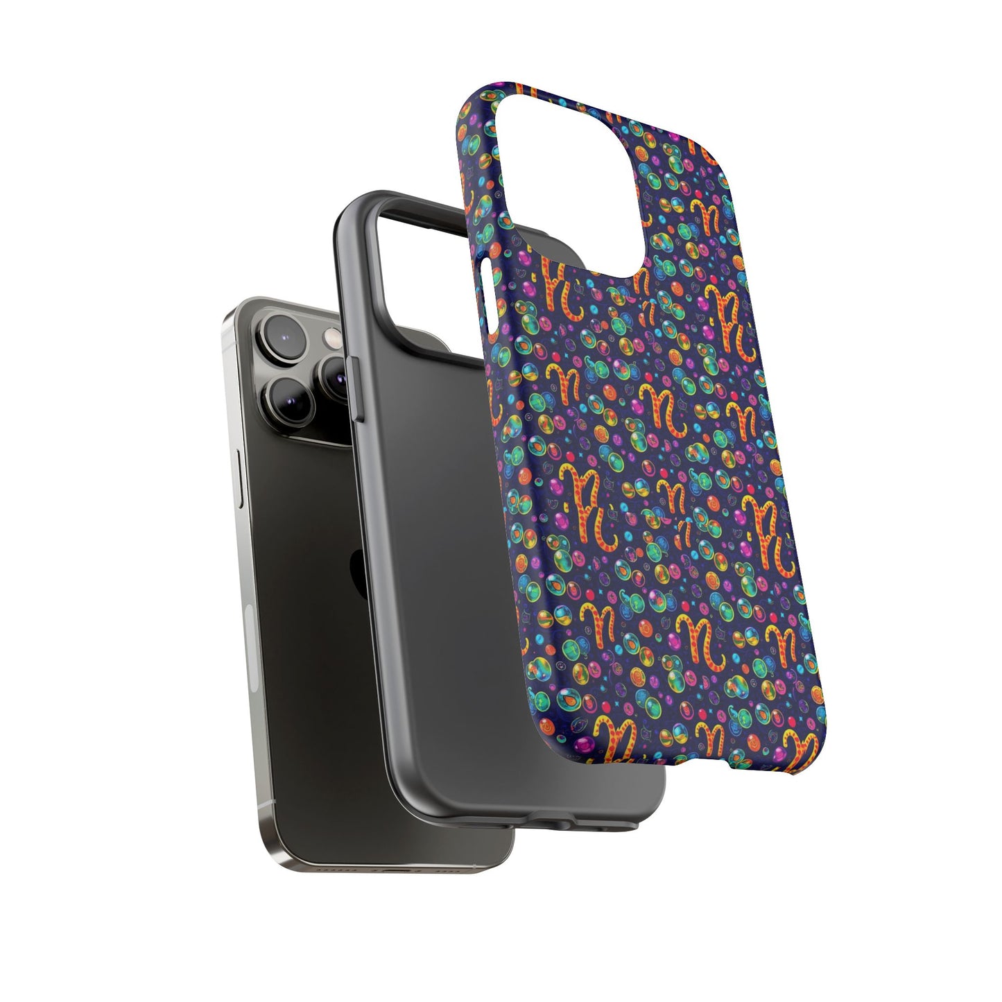 Tough Cases, Aquarius, Zodiac, Bubble Pattern