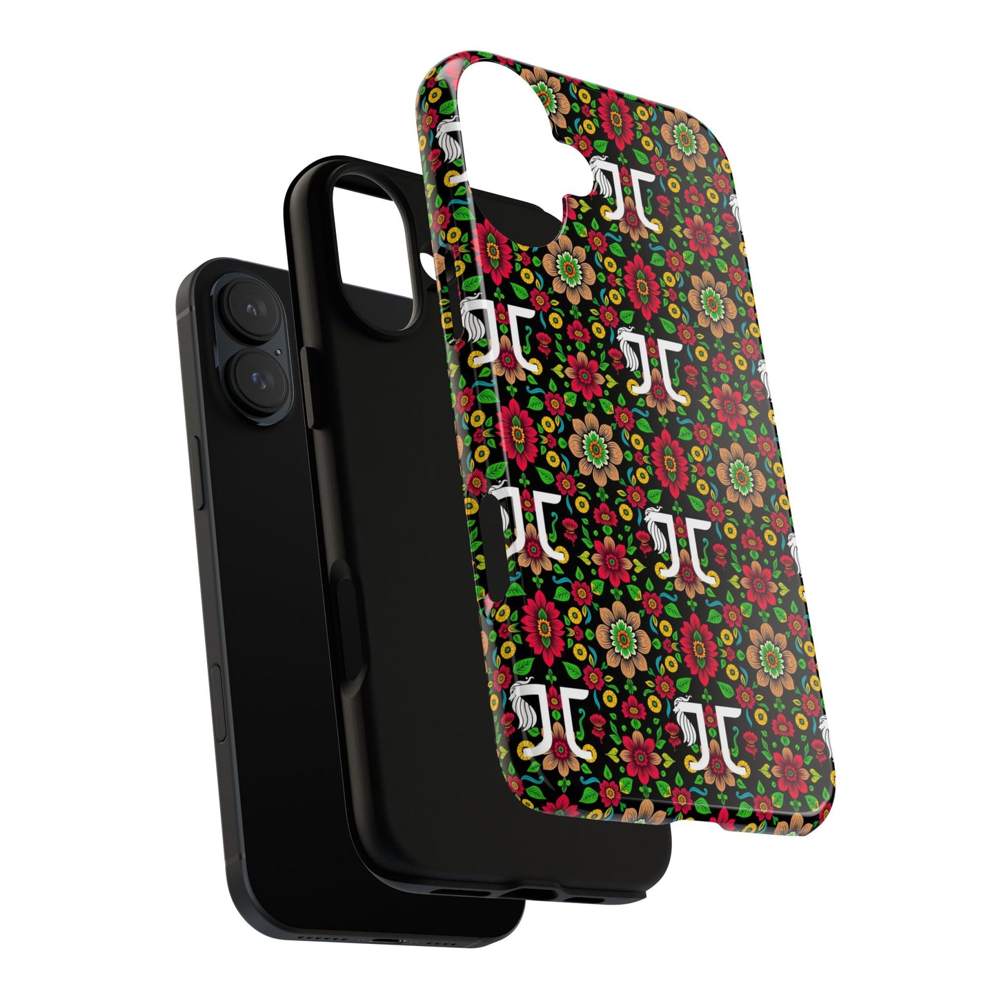 Tough Cases, Gemini, Zodiac v4, Flower Pattern