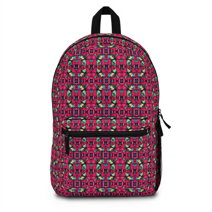 Backpack, Pisces, Zodiac, Shapes Pattern