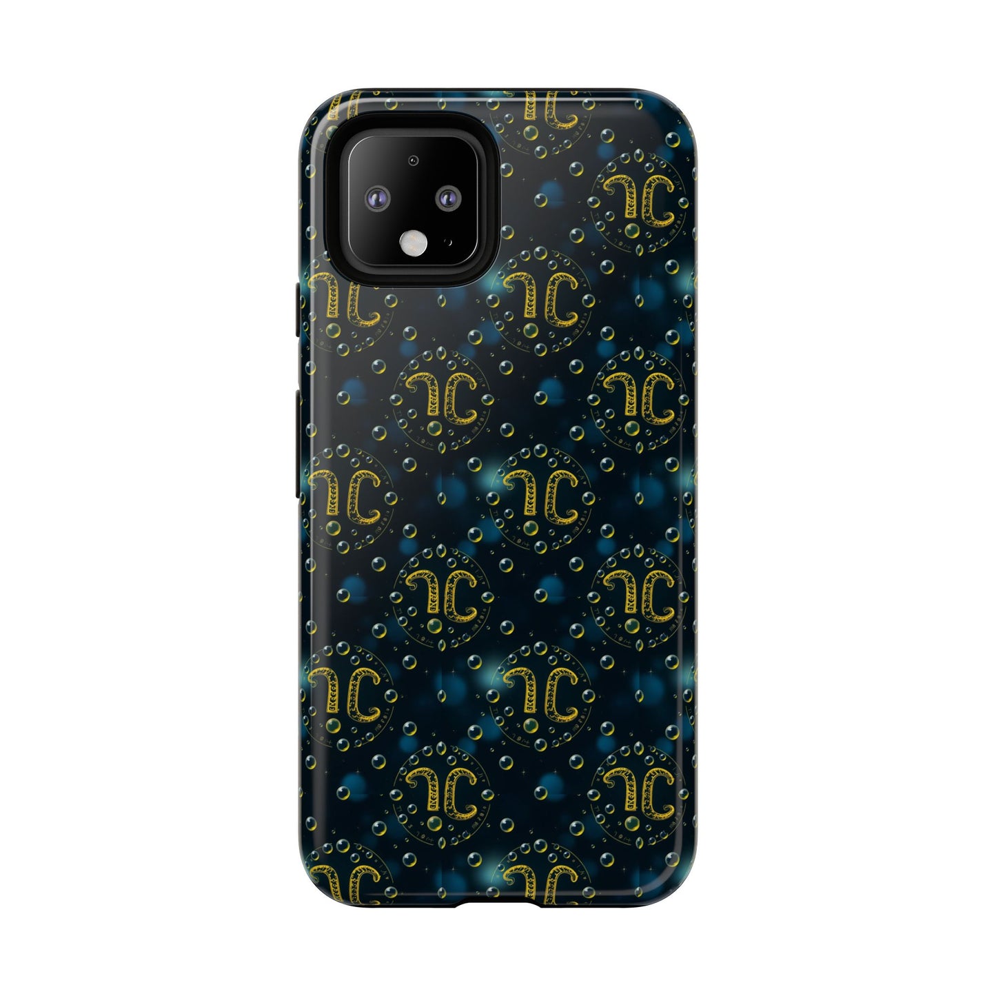 Tough Cases, Aquarius, Zodiac v2, Bubble Pattern