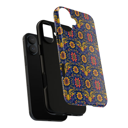 Tough Cases, Taurus, Zodiac v3, Flower Pattern