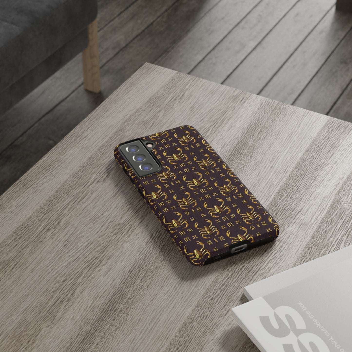 Tough Cases, Scorpio, Zodiac v2, Metal Pattern