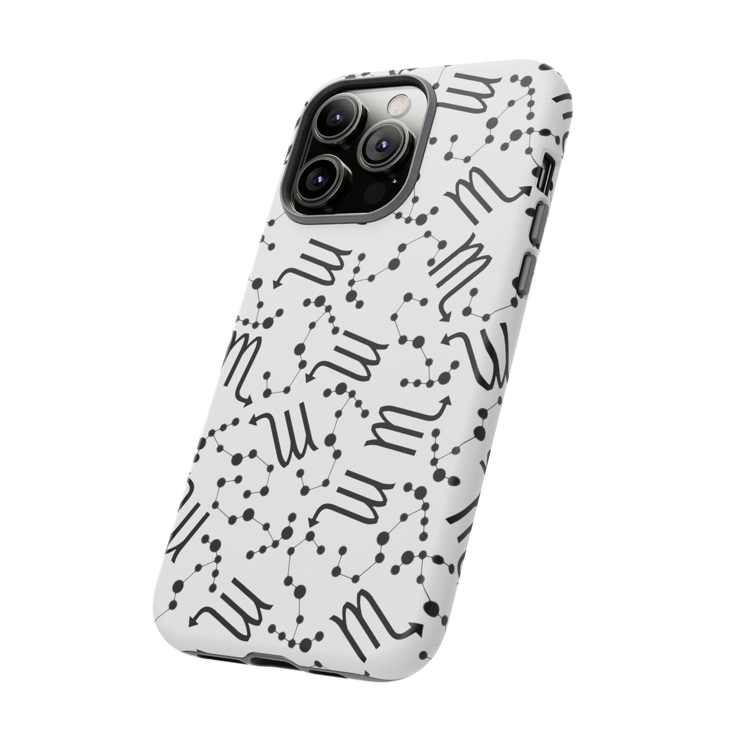 Tough Cases with the Scorpio Zodiac sign for iPhone, Samsung Galaxy, and Google Pixel devices