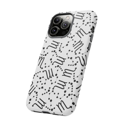 Tough Cases with the Scorpio Zodiac sign for iPhone, Samsung Galaxy, and Google Pixel devices