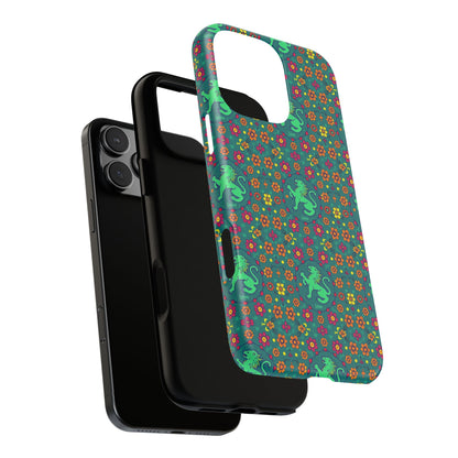 Tough Cases, Leo, Zodiac v3, Flower Pattern