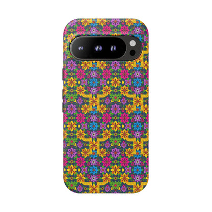 Tough Cases, Gemini, Zodiac v3, Flower Pattern