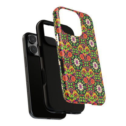 Tough Cases, Aries, Zodiac v4, Flower Pattern