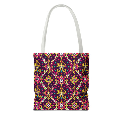 Tote Bag (AOP), Capricorn, Zodiac, Jewel Pattern