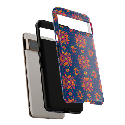 Tough Cases, Gemini, Zodiac v2, Flower Pattern