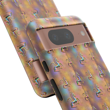 Tough Cases, Aquarius, Zodiac v1, Metal Pattern