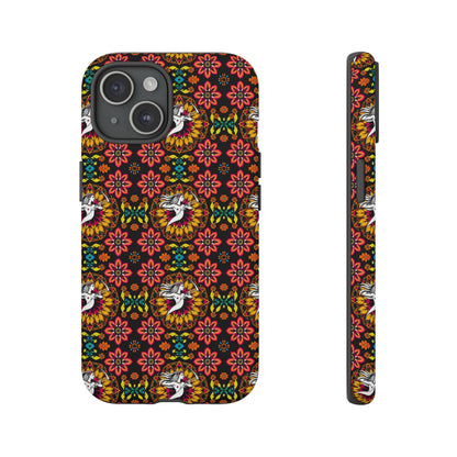 Tough Cases, Sagittarius, Zodiac v2, Flower Pattern