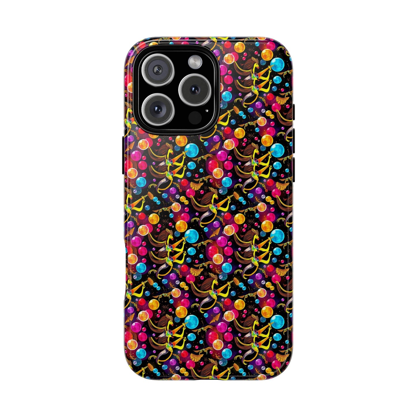 Tough Cases, Sagittarius, Zodiac v1, Bubble Pattern