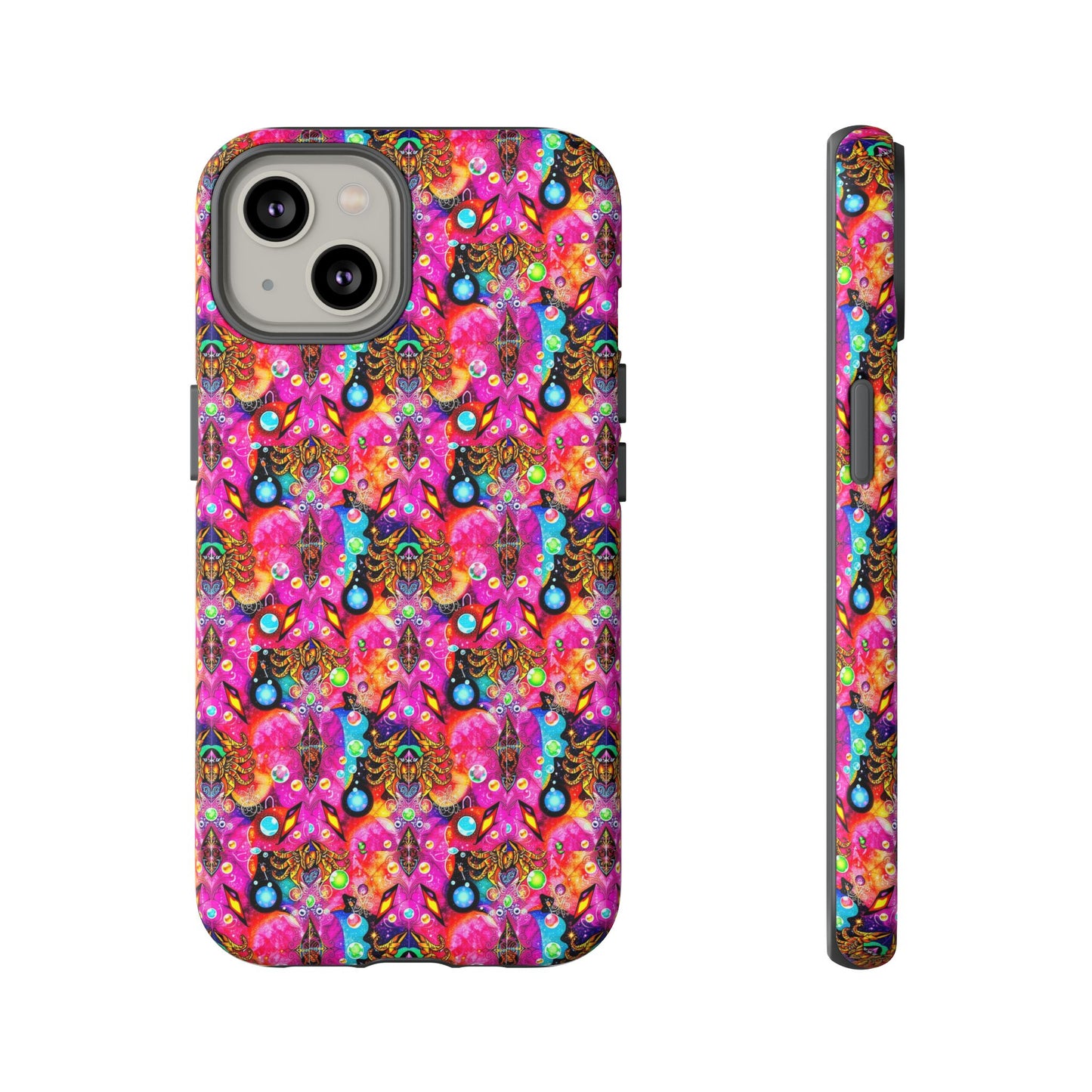 Tough Cases, Scorpio, Zodiac v1, Bubble Pattern