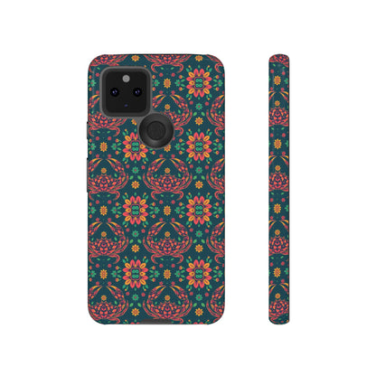 Tough Cases, Cancer, Zodiac v4, Flower Pattern