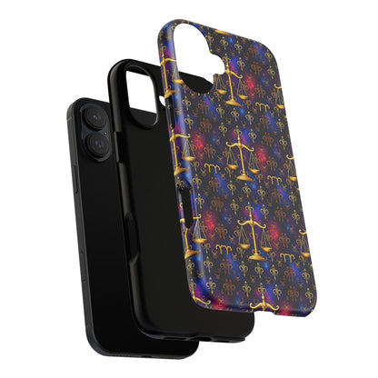 Tough Cases, Libra, Zodiac v2, Metal Pattern