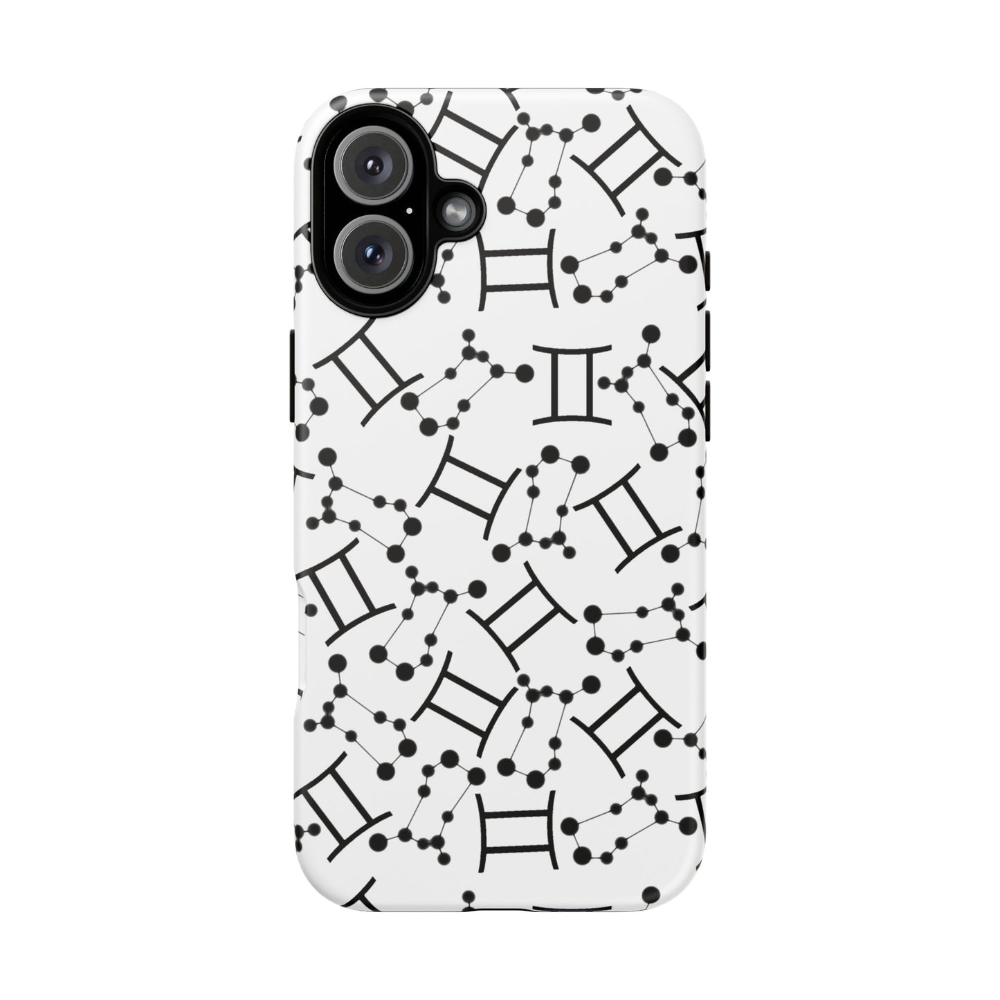 Tough Cases with the Gemini Zodiac sign for iPhone, Samsung Galaxy, and Google Pixel devices