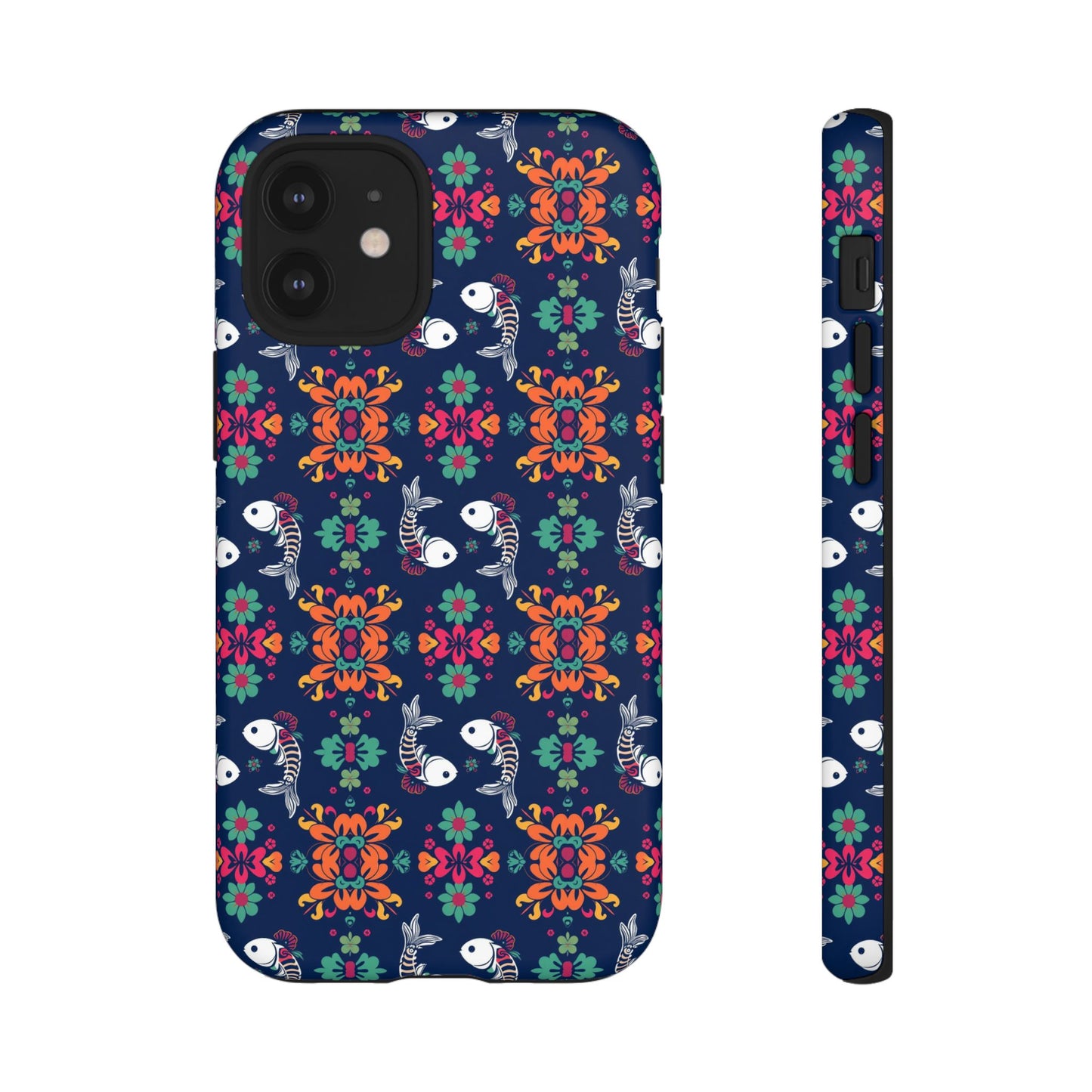 Tough Cases, Pisces, Zodiac, Flower Pattern