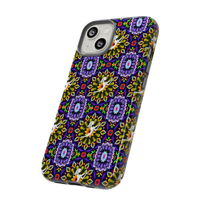 Tough Cases, Sagittarius, Zodiac v1, Flower Pattern