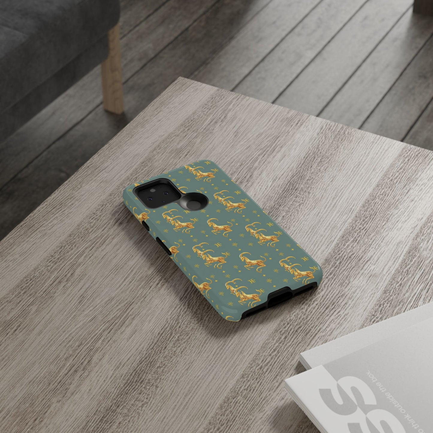Tough Cases, Capricorn, Zodiac v1, Metal Pattern