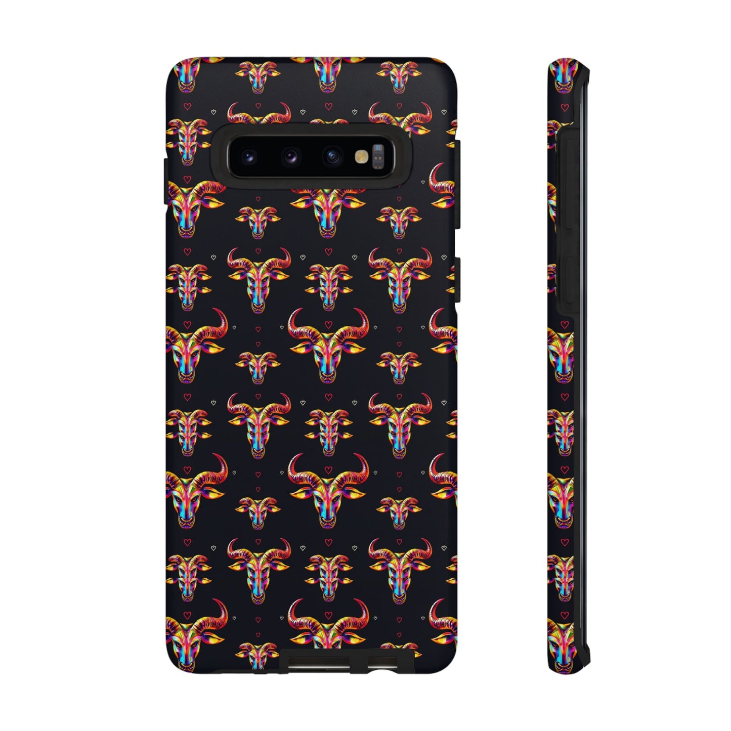 Tough Cases, Taurus, Zodiac, Metal Pattern