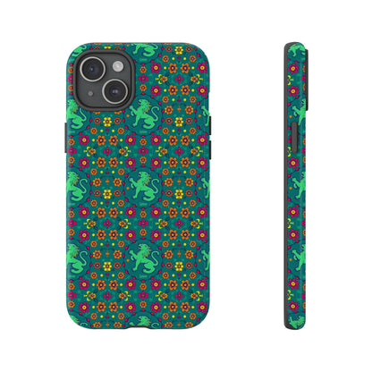 Tough Cases, Leo, Zodiac v3, Flower Pattern