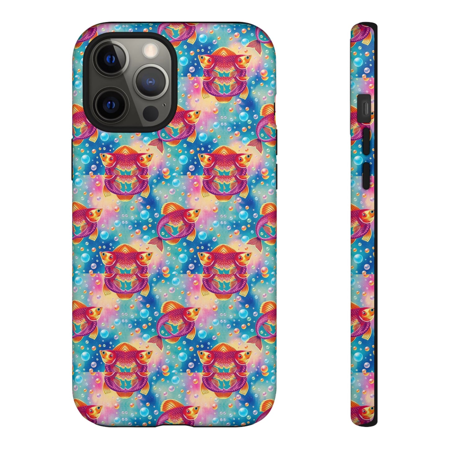 Tough Cases, Pisces, Zodiac v1, Bubble Pattern