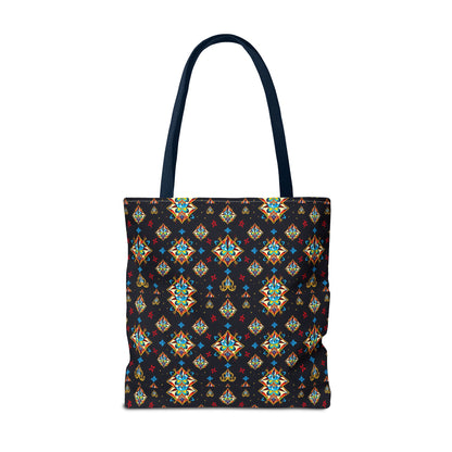 Tote Bag (AOP), Sagittarius, Zodiac v1, Jewel Pattern