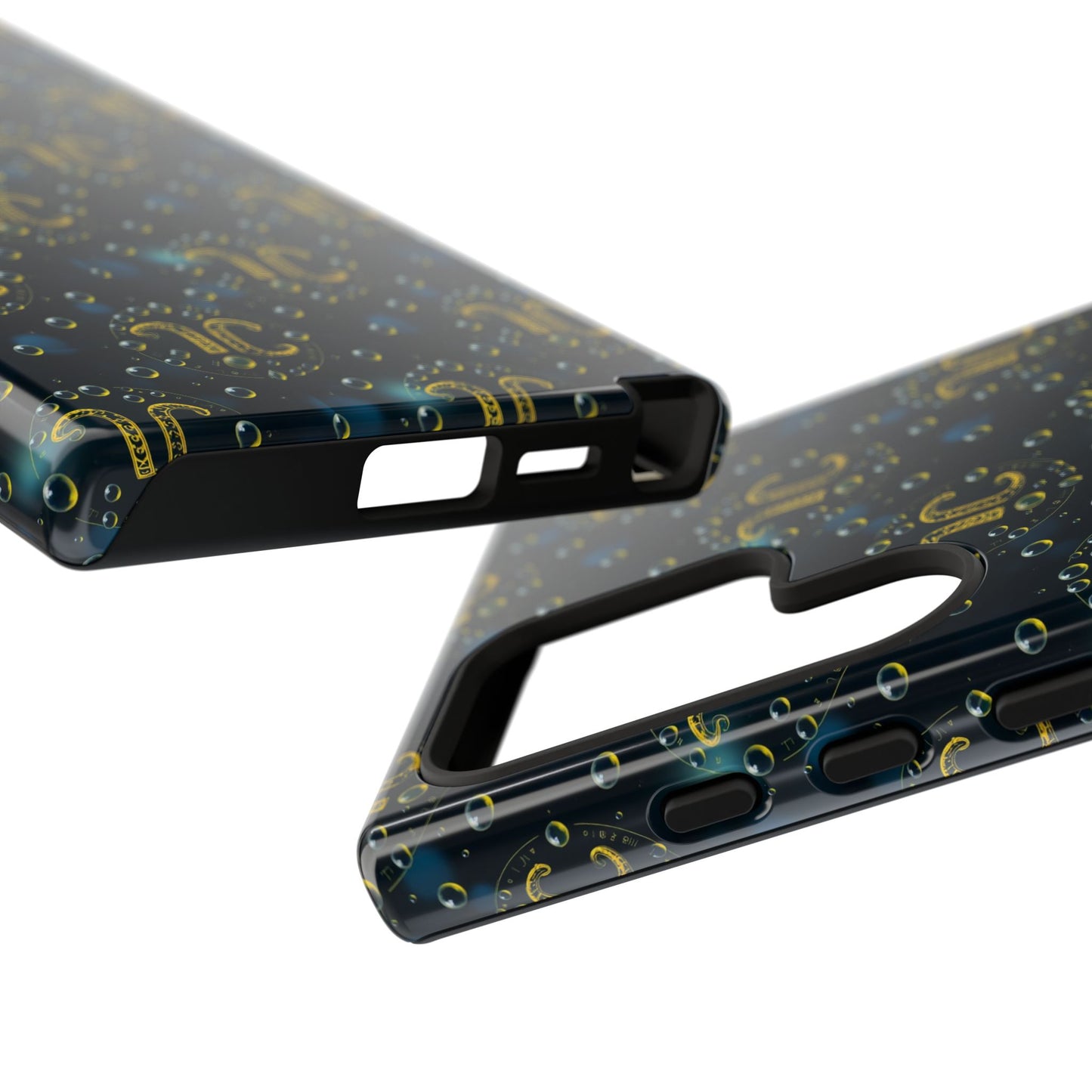Tough Cases, Aquarius, Zodiac v2, Bubble Pattern