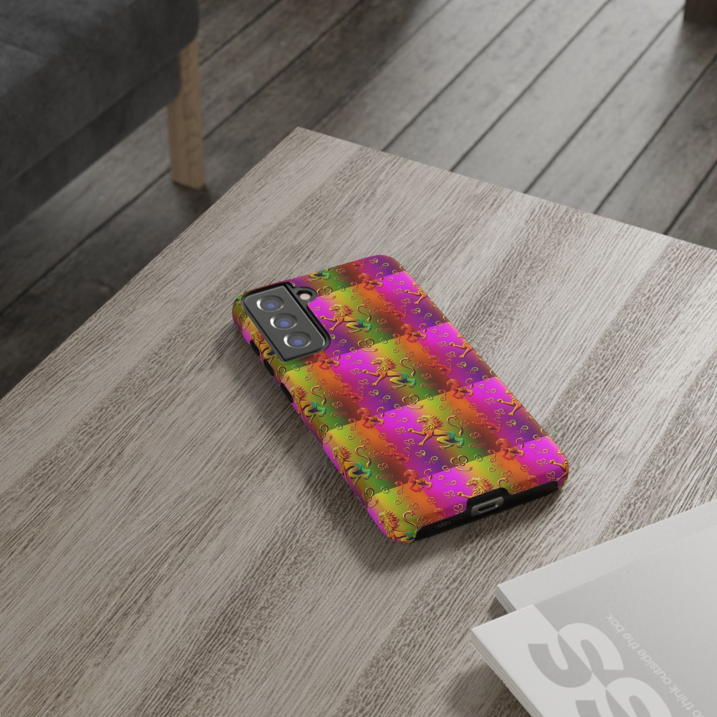 Tough Cases, Leo, Zodiac v1, Metal Pattern