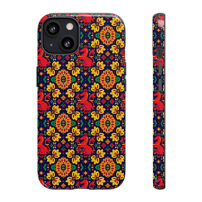 Tough Cases, Virgo, Zodiac v2, Flower Pattern