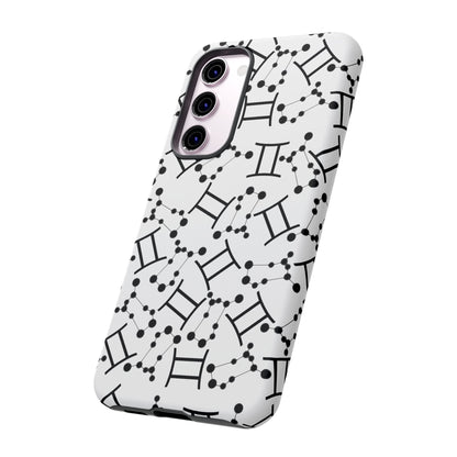 Tough Cases with the Gemini Zodiac sign for iPhone, Samsung Galaxy, and Google Pixel devices
