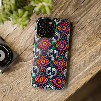 Tough Cases, Pisces, Zodiac v4, Flower Pattern