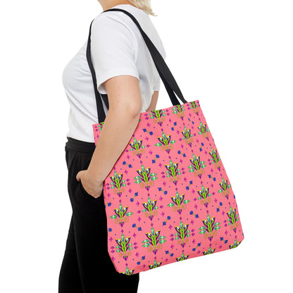 Tote Bag (AOP), Aquarius, Zodiac, Jewel Pattern