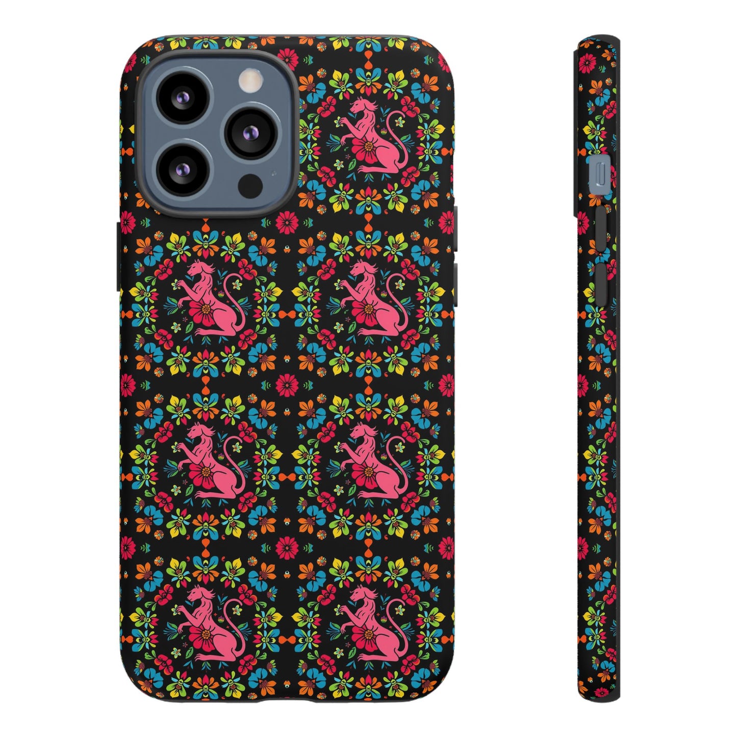 Tough Cases, Virgo, Zodiac, Flower Pattern