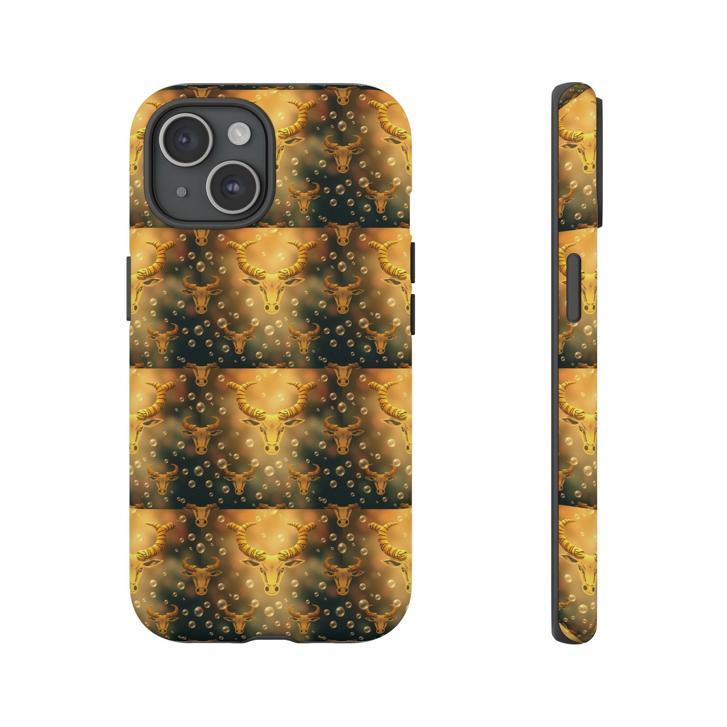 Tough Cases, Taurus, Zodiac v1, Bubble Pattern
