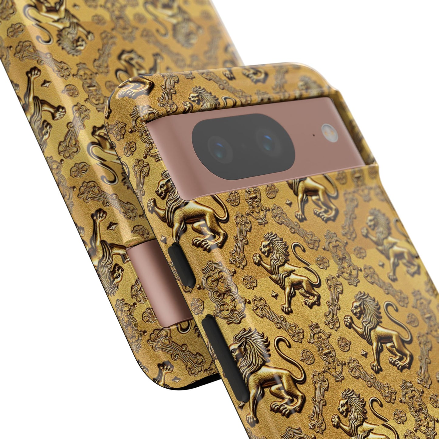 Tough Cases, Leo, Zodiac, Metal Pattern