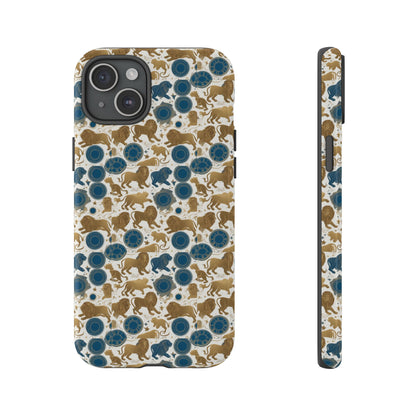 Tough Cases, Leo, Zodiac v2, Metal Pattern
