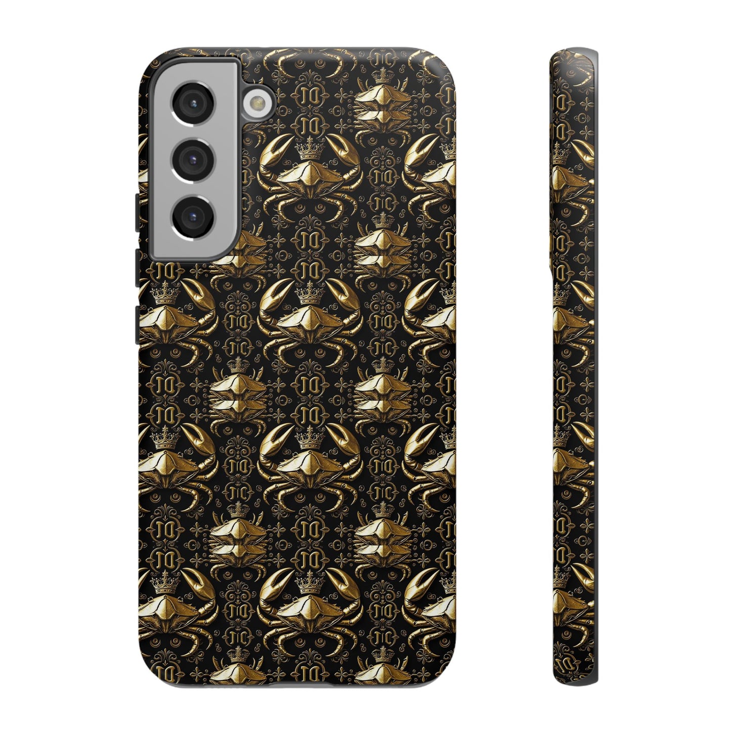 Tough Cases, Cancer, Zodiac, Metal Pattern