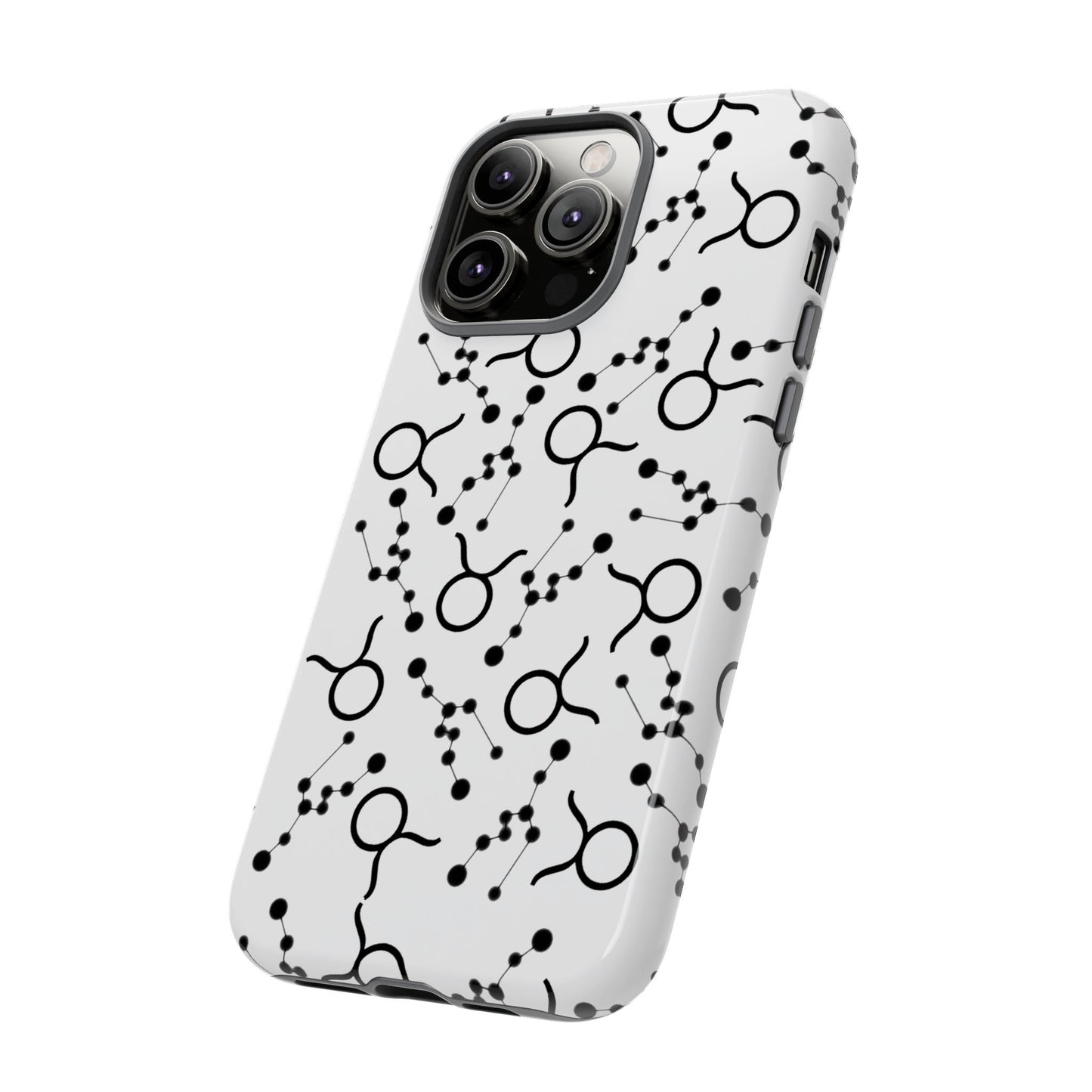 Tough Cases with the Taurus Zodiac sign for iPhone, Samsung Galaxy, and Google Pixel devices