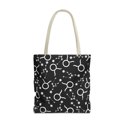 Tote Bag Taurus Zodiac sign AOP