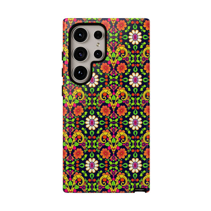 Tough Cases, Aries, Zodiac v4, Flower Pattern