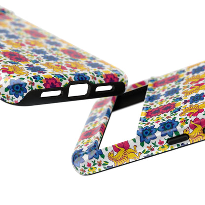 Tough Cases, Gemini, Zodiac, Flower Pattern