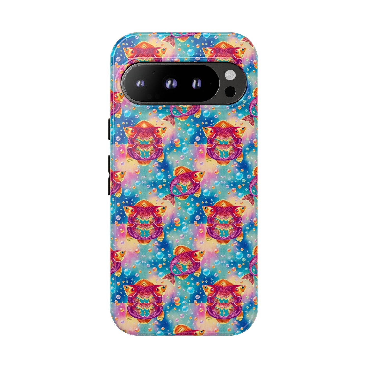 Tough Cases, Pisces, Zodiac v1, Bubble Pattern