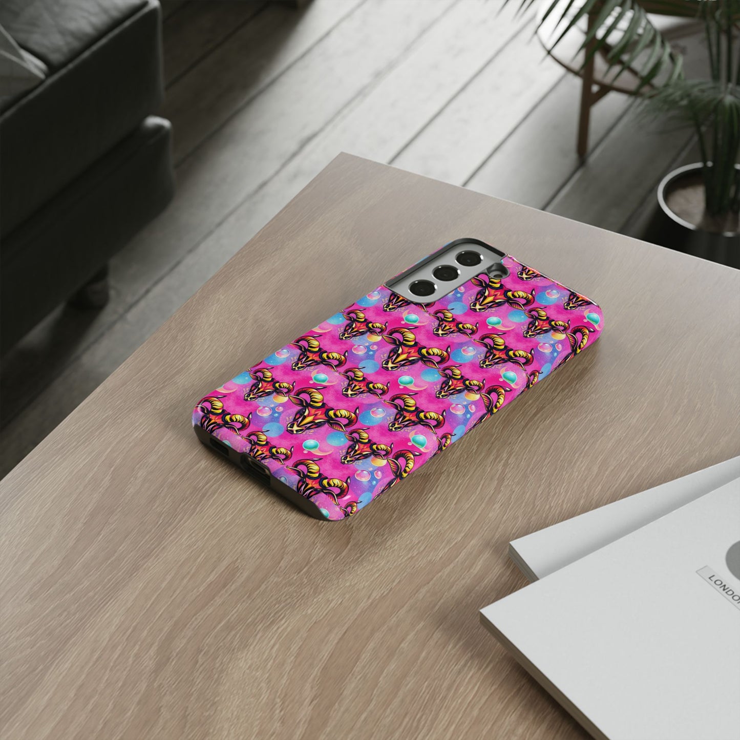 Tough Cases, Taurus, Zodiac, Bubble Pattern