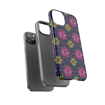 Tough Cases, Scorpio, Zodiac v4, Flower Pattern